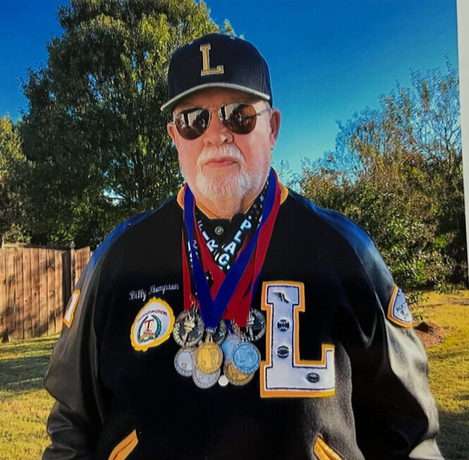 Thompson Awarded at Senior Golden Olympics